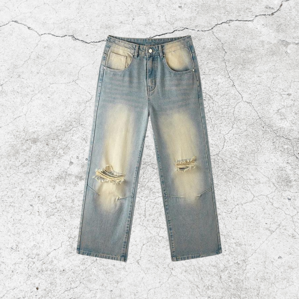 Free World® Washed Baggy Jeans