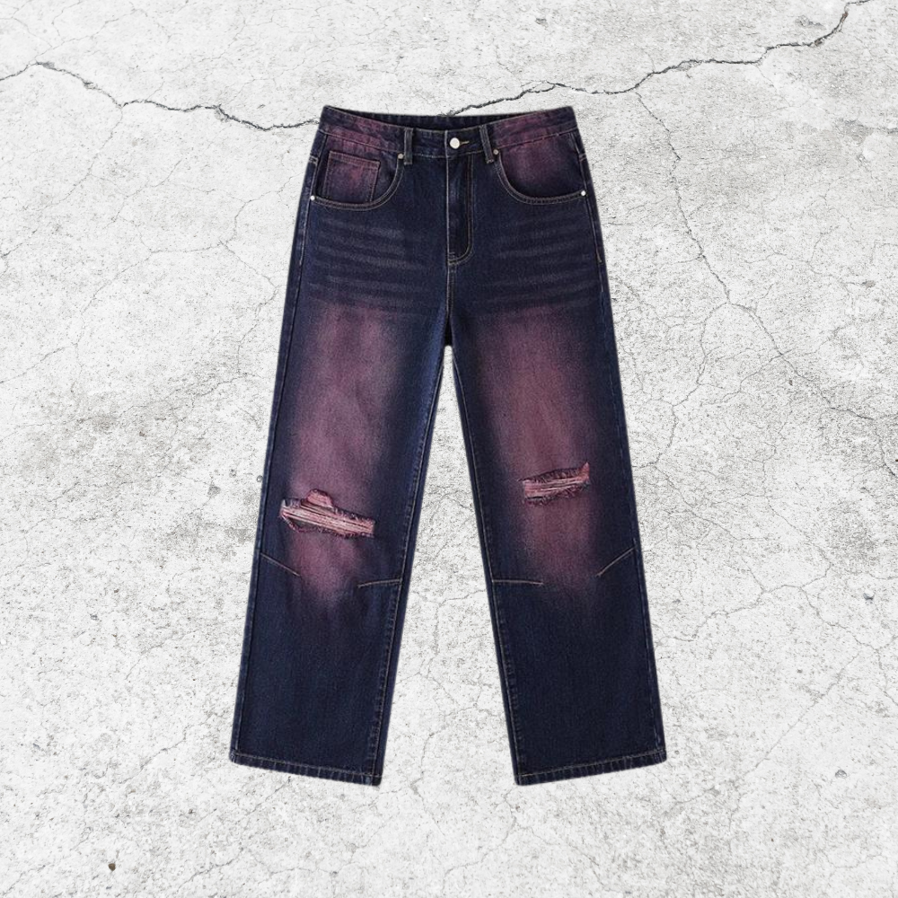 Free World® Washed Baggy Jeans