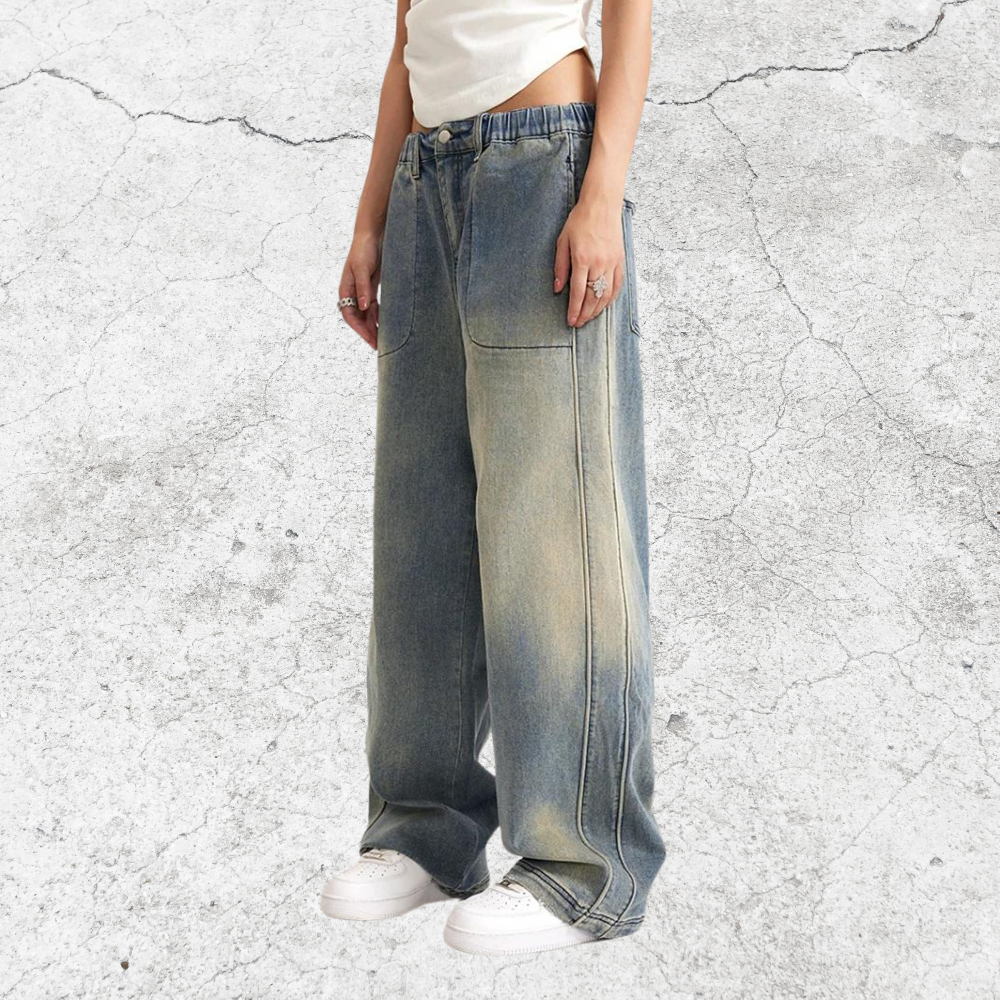 Free World® Straight Baggy Jeans American